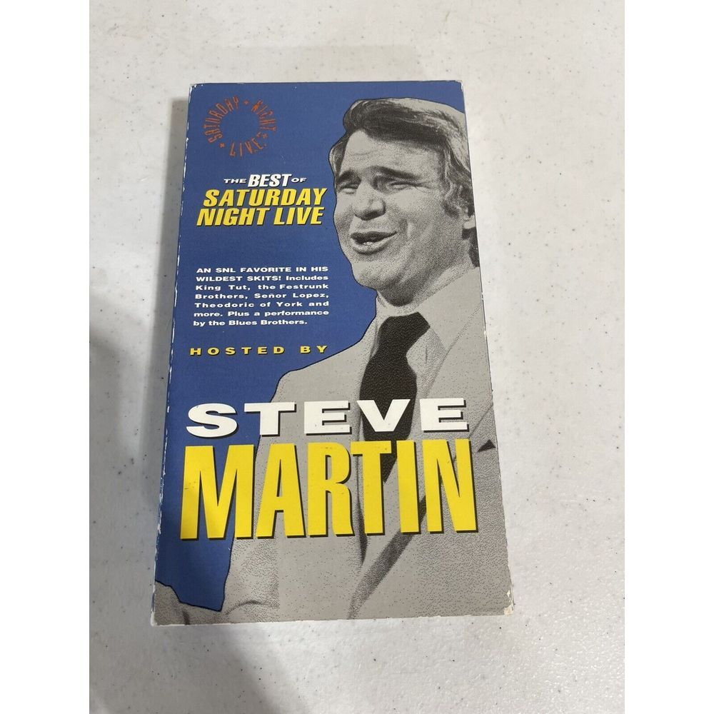 The Best of Saturday‎ Night Live Hosted by Steve Martin VHS 1992